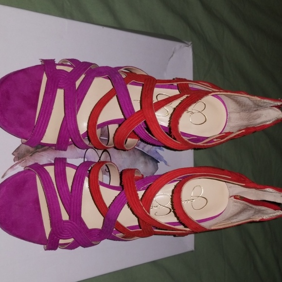 Jessica Simpson - Vivid Orchid Combo Microsuede - Picture 1 of 5